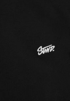 PULL & BEAR With Stwd Logo - T-Shirt Basic - Black -PULL BEAR Winkel c778c341ad9b4f29ab35116217d7d3a0