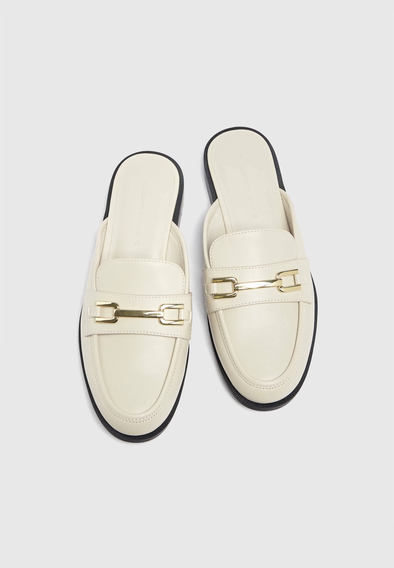 PULL & BEAR Muiltjes - Nude 4 PULL & BEAR Muiltjes - Nude - Afbeelding 4