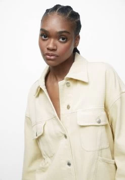 PULL & BEAR Spijkerjas - Beige -PULL BEAR Winkel c7d07116730543abae1a13ed9d608cf6