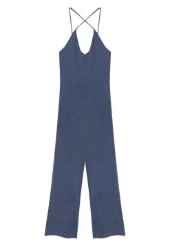 PULL & BEAR Long Fitting - Jumpsuit - Blue -PULL BEAR Winkel c8b0dcbecb88466599e7ed9d045dc163