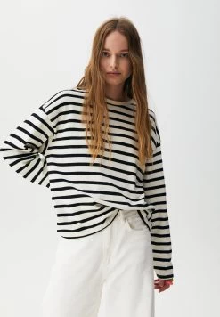 PULL & BEAR Basic - Longsleeve - Mottled Black -PULL BEAR Winkel c97ca28c0ddf40059c7ba1c9c6726f3b