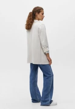 PULL & BEAR Jacket - Mantel - Mottled Beige -PULL BEAR Winkel c9c0afdfd96842fdb2488c6acd70688b