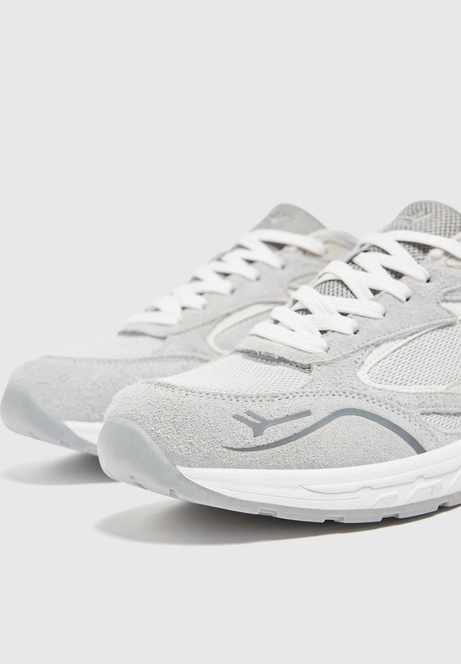 PULL & BEAR Casual Retro - Sneakers Laag - Grey 5 PULL & BEAR Casual Retro - Sneakers Laag - Grey - Afbeelding 5