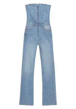 PULL & BEAR Corset - Jumpsuit - Blue Denim 10 PULL & BEAR Corset - Jumpsuit - Blue Denim -PULL BEAR Winkel ca64dbee5d294d75ac3aa49794591ffb