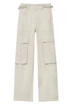 PULL & BEAR Cargobroek - Stone -PULL BEAR Winkel cb9e90f2b96b460e93df04845ad79f23