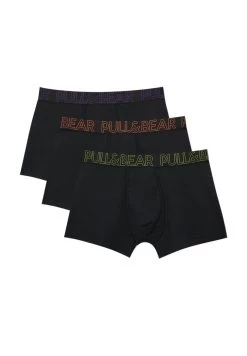PULL & BEAR 3 Pack- Onderbroeken - Black