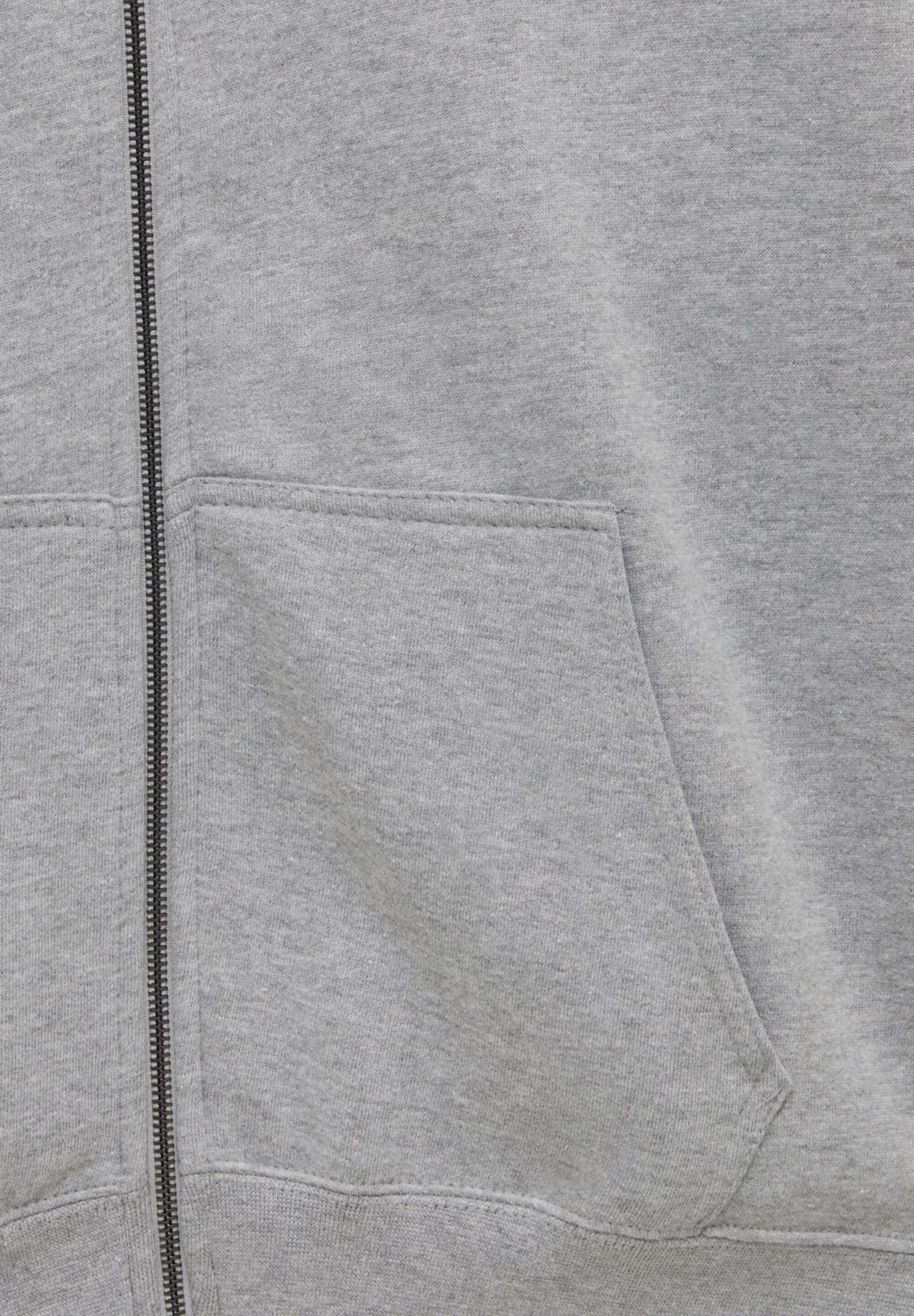 PULL & BEAR Basic Oversize- Sweater Met Rits - Grey 7 PULL & BEAR Basic Oversize- Sweater Met Rits - Grey - Afbeelding 7