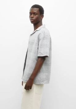 PULL & BEAR Short Sleeve Rustic- Overhemd - Grey -PULL BEAR Winkel cc6b443b2a564732a0e47d07d10c6435
