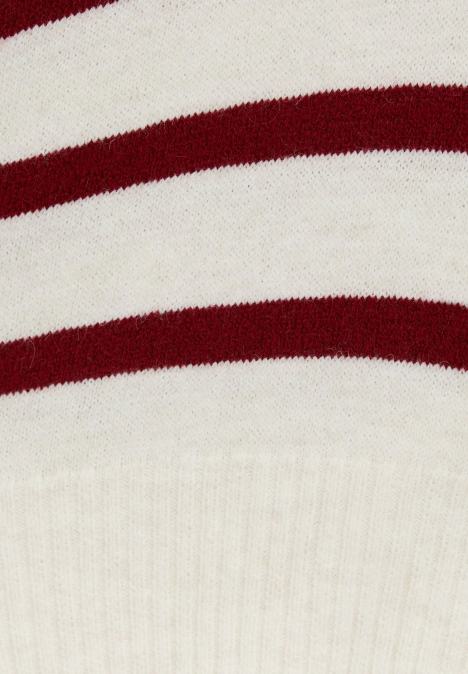 PULL & BEAR Striped - Trui - Mottled Dark Red 5 PULL & BEAR Striped - Trui - Mottled Dark Red - Afbeelding 5