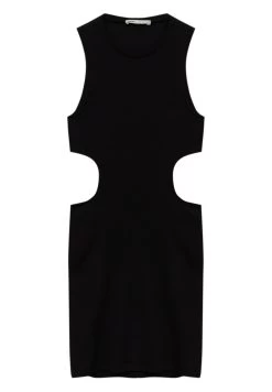 PULL & BEAR Basic With Cut Out - Jurk - Black -PULL BEAR Winkel ceabb6aeeafc45e2bcdeae6ef5a6e015