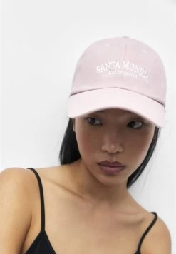 PULL & BEAR Embroidered Slogan - Pet - Pink
