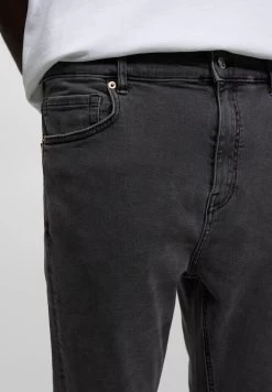 PULL & BEAR Carrot- Straight Leg Jeans - Dark Grey -PULL BEAR Winkel cec90d8c8c6c4385af4daf03a80e460e