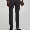 PULL & BEAR Carrot- Straight Leg Jeans - Dark Grey