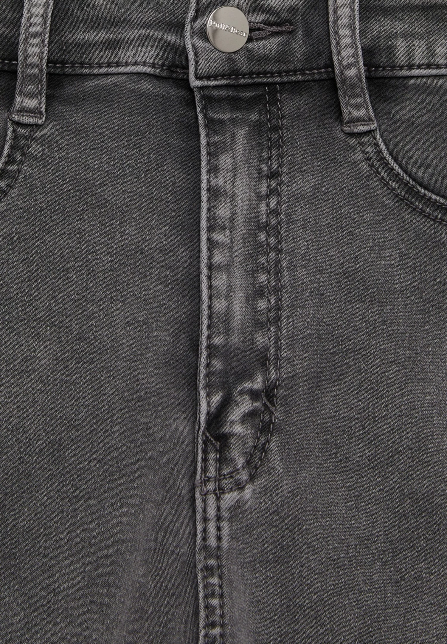 PULL & BEAR High-Waist - Jeans Skinny Fit - Mottled Grey 7 PULL & BEAR High-Waist - Jeans Skinny Fit - Mottled Grey - Afbeelding 7