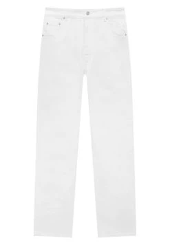 PULL & BEAR Straight Leg Jeans - White -PULL BEAR Winkel d1d3e2c422964eca932f505ea9182629