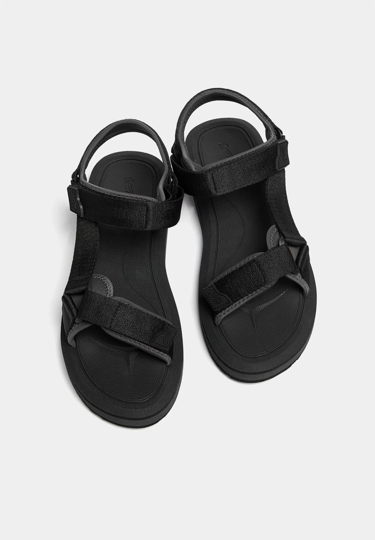 PULL & BEAR Contrast Technical - Sandalen - Black 4 PULL & BEAR Contrast Technical - Sandalen - Black - Afbeelding 4