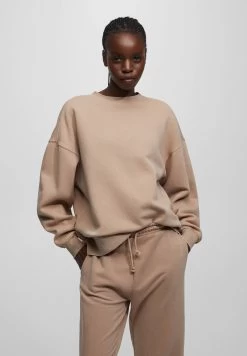 PULL & BEAR Faded - Sweater - Mottled Pink