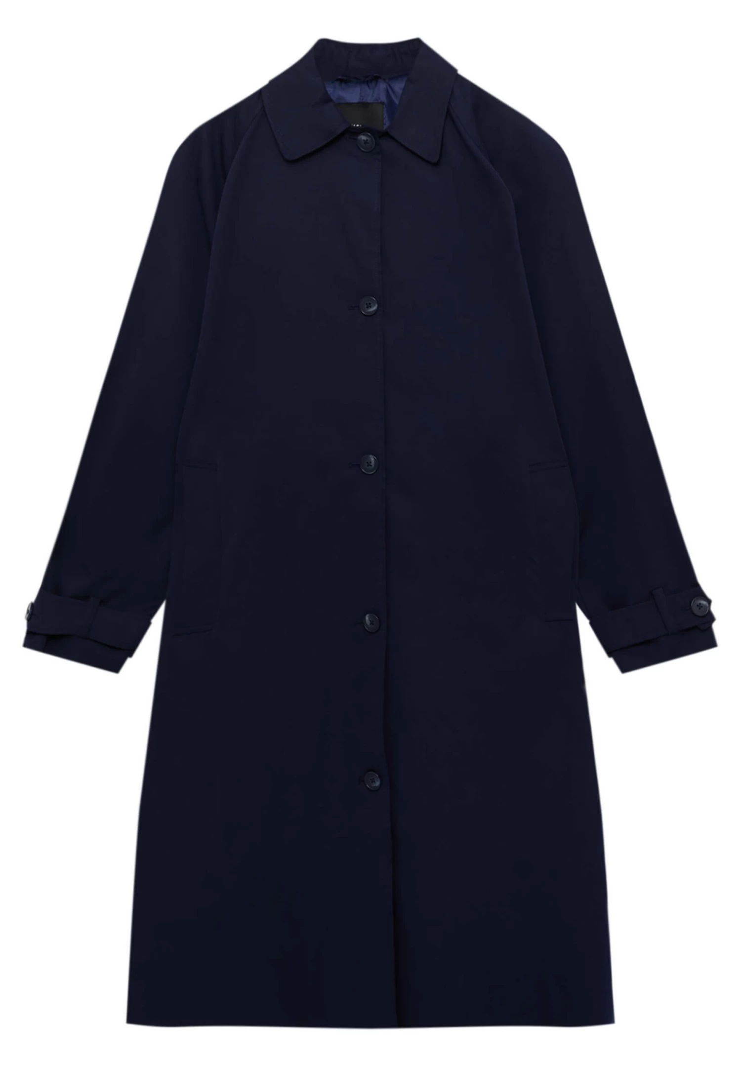 PULL & BEAR Oversized - Trenchcoat - Dark Blue 5 PULL & BEAR Oversized - Trenchcoat - Dark Blue - Afbeelding 5