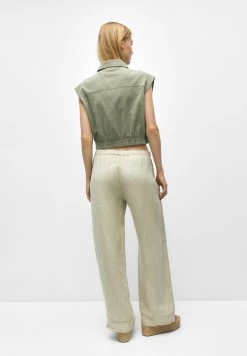 PULL & BEAR Rustic - Bodywarmer - Green -PULL BEAR Winkel d32ddaa8168c469e8e1468a25f1f7608