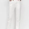 PULL & BEAR Mom - Jeans Tapered Fit - White