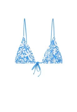 PULL & BEAR Triangle With Front Bow - Bikinitop - White -PULL BEAR Winkel d50adcf0fe904bb1a0d8944a2da61675