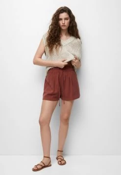 PULL & BEAR Basic Bermuda - Shorts - Copper -PULL BEAR Winkel d6f9b439a07d4526b59bf4ba294a9561