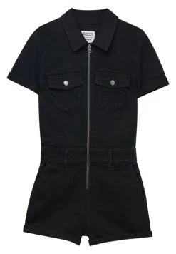 PULL & BEAR Jumpsuit - Black -PULL BEAR Winkel d7cf97d1b18b4c37b33d456538fb2617