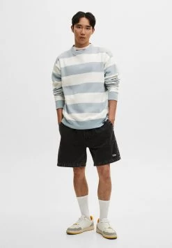 PULL & BEAR Jeansshort - Mottled Black -PULL BEAR Winkel d96f53e278df4960825b7c130448a26c