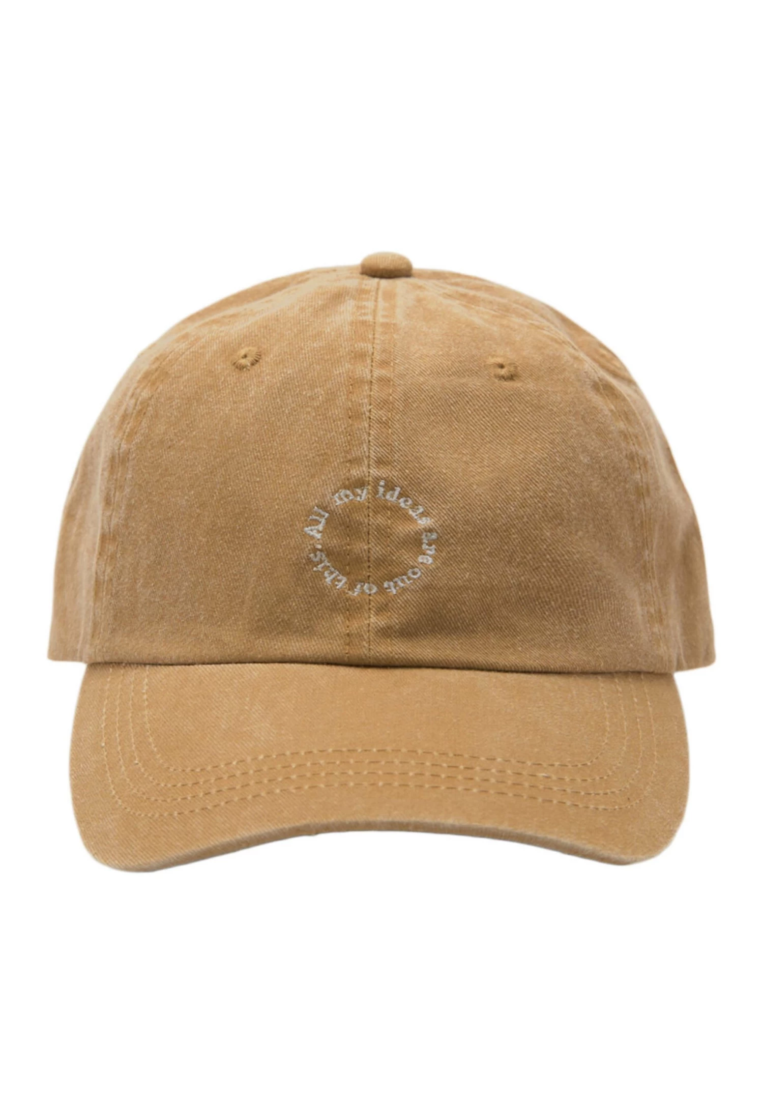 PULL & BEAR Faded With Embroidery - Pet - Brown 2 PULL & BEAR Faded With Embroidery - Pet - Brown - Afbeelding 2