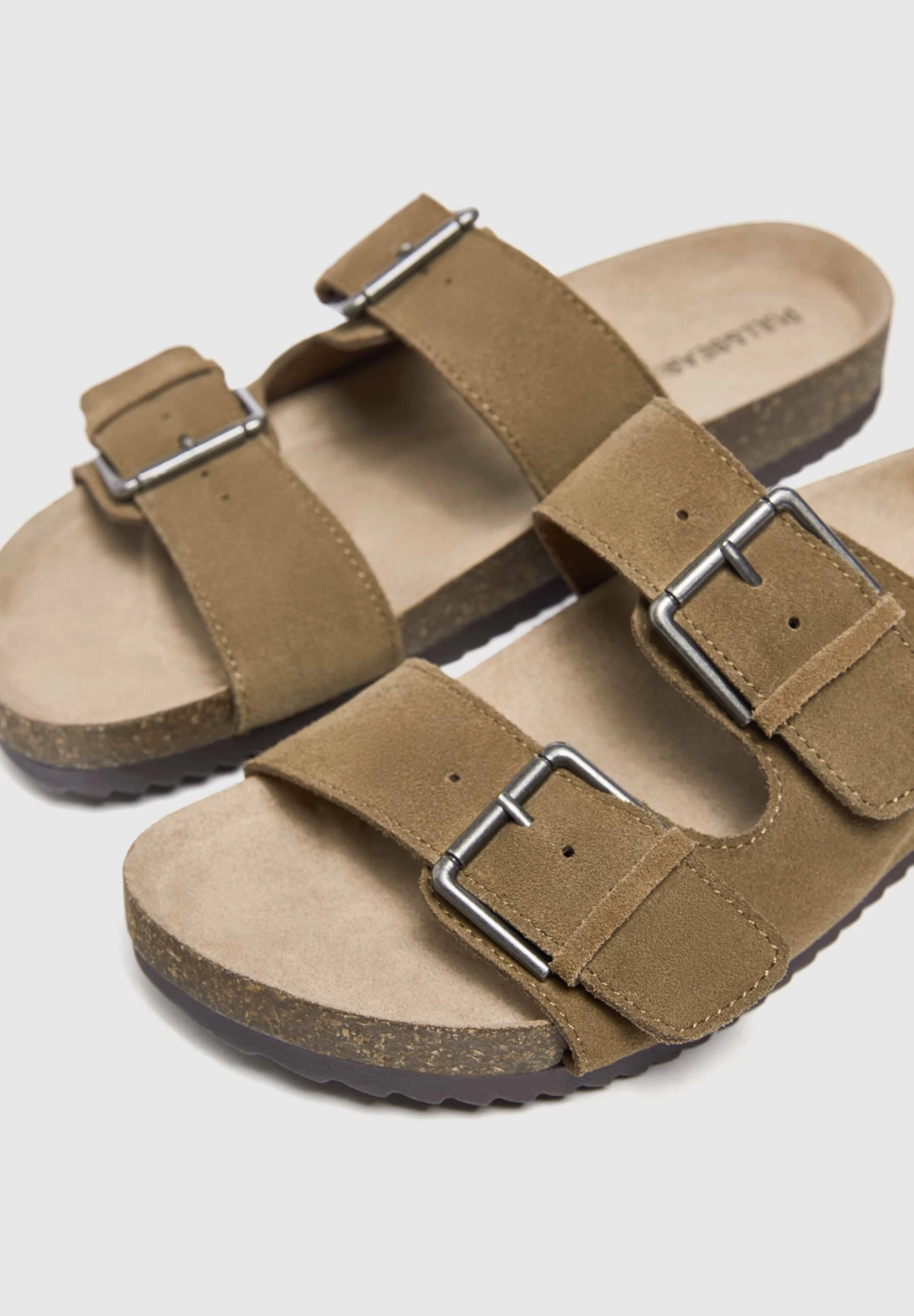 PULL & BEAR With Buckles - Muiltjes - Brown 3 PULL & BEAR With Buckles - Muiltjes - Brown - Afbeelding 3