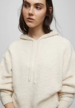 PULL & BEAR Rustic - Hoodie - Mottled Beige -PULL BEAR Winkel dd254b1df1ba47b78f497a0112b4f025