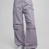 PULL & BEAR Parachute With Pockets - Broek - Lilac
