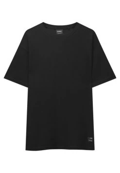PULL & BEAR Short Sleeve With Label Detail - T-Shirt Basic - Black 10 PULL & BEAR Short Sleeve With Label Detail - T-Shirt Basic - Black -PULL BEAR Winkel df205d57a2f8499fa09f8bbadfabc1d3