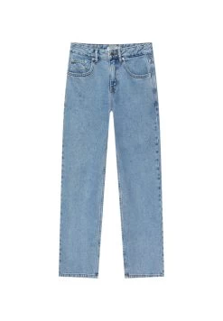 PULL & BEAR Straight Leg Jeans - Stone Blue Denim -PULL BEAR Winkel df87f75e343b4d59a294895b815028f1