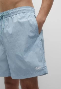 PULL & BEAR Basic With Elastic Waistband - Zwemshorts - Light Blue -PULL BEAR Winkel e00f8d7bc26b41a48bcfb8b62890b122