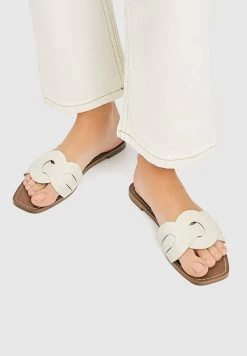 PULL & BEAR Crossover- Muiltjes - Beige