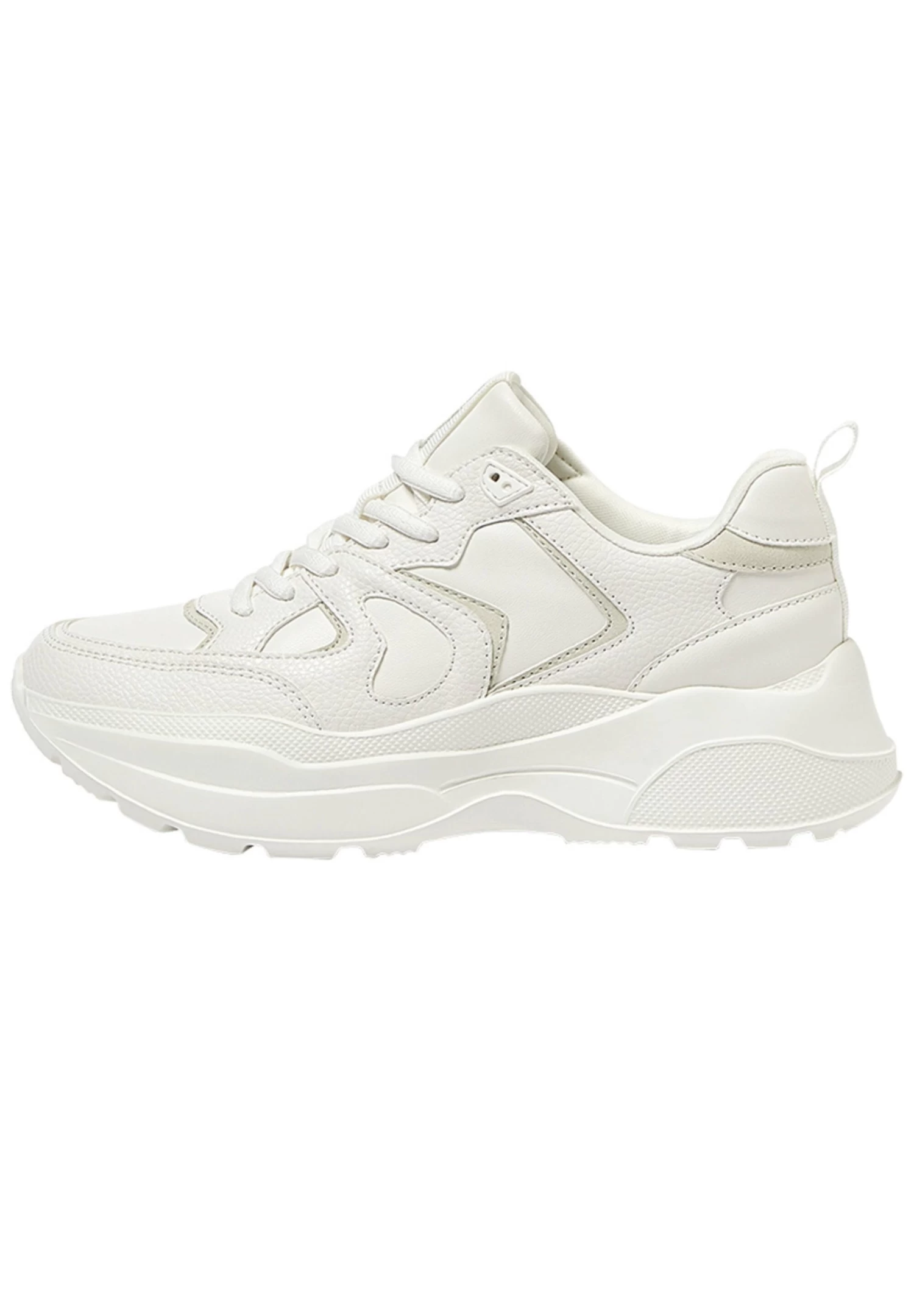 PULL & BEAR Dicker Sohle - Sneakers Laag - White 2 PULL & BEAR Dicker Sohle - Sneakers Laag - White - Afbeelding 2