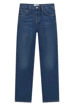 PULL & BEAR Straight Leg Jeans - Dark Blue -PULL BEAR Winkel e05359c006e64337ab78ebc62b43ed1a