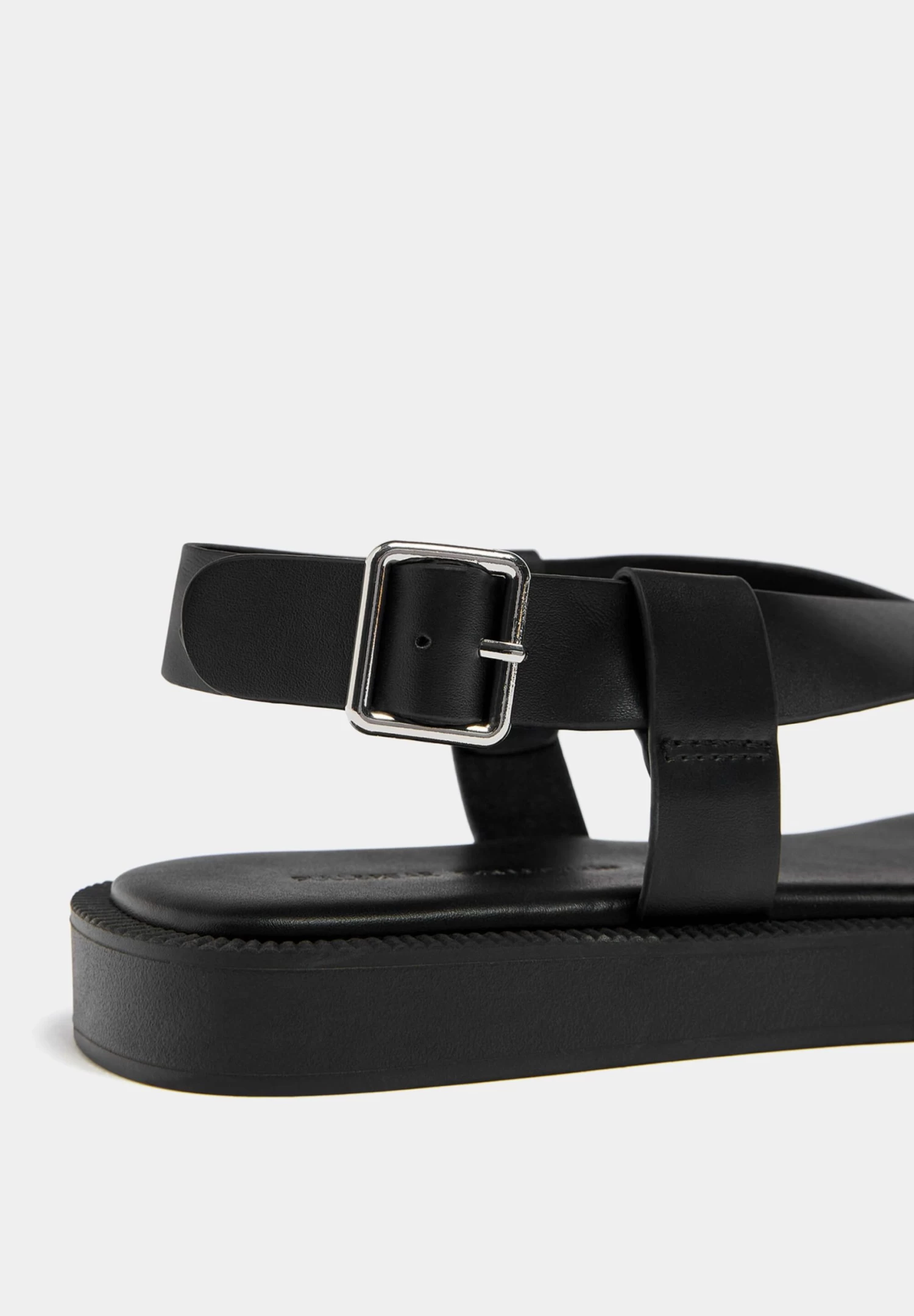 PULL & BEAR Urban - Teensandalen - Black 6 PULL & BEAR Urban - Teensandalen - Black - Afbeelding 6