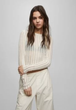 PULL & BEAR Open - Trui - Mottled Beige
