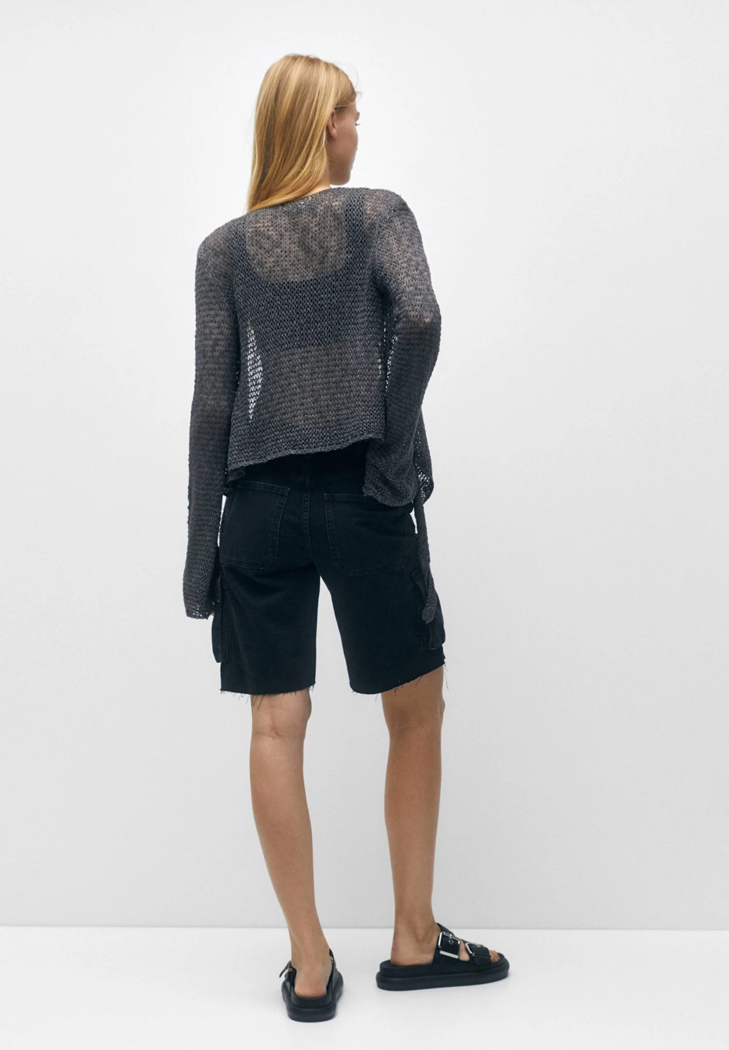 PULL & BEAR Vest - Dark Grey 3 PULL & BEAR Vest - Dark Grey - Afbeelding 3