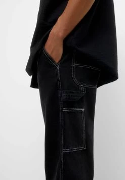 PULL & BEAR Carpenter - Straight Leg Jeans - Black 10 PULL & BEAR Carpenter - Straight Leg Jeans - Black -PULL BEAR Winkel e241c3ceffa84c54a735060021146eae