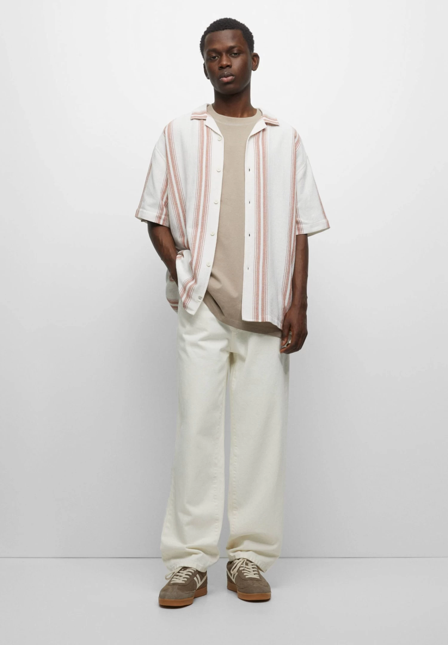 PULL & BEAR Rustic - Overhemd - Red 2 PULL & BEAR Rustic - Overhemd - Red - Afbeelding 2