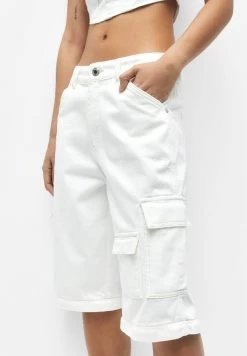 PULL & BEAR With Removable Legs - Straight Leg Jeans - White -PULL BEAR Winkel e33575e8fed74304b0086ef0478b35ee