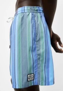 PULL & BEAR With Blue Stripes And Stwd Label - Zwemshorts - Blue -PULL BEAR Winkel e34a5794e3944e4484e2a38803b9bd7e