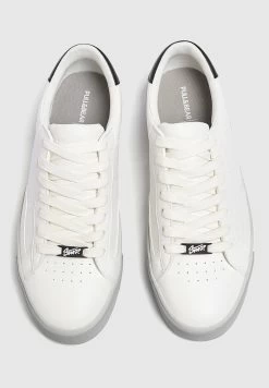 PULL & BEAR Mit Block - Sneakers Laag - White -PULL BEAR Winkel e3d4cc269ba54dcab61d483f3bc2cbde