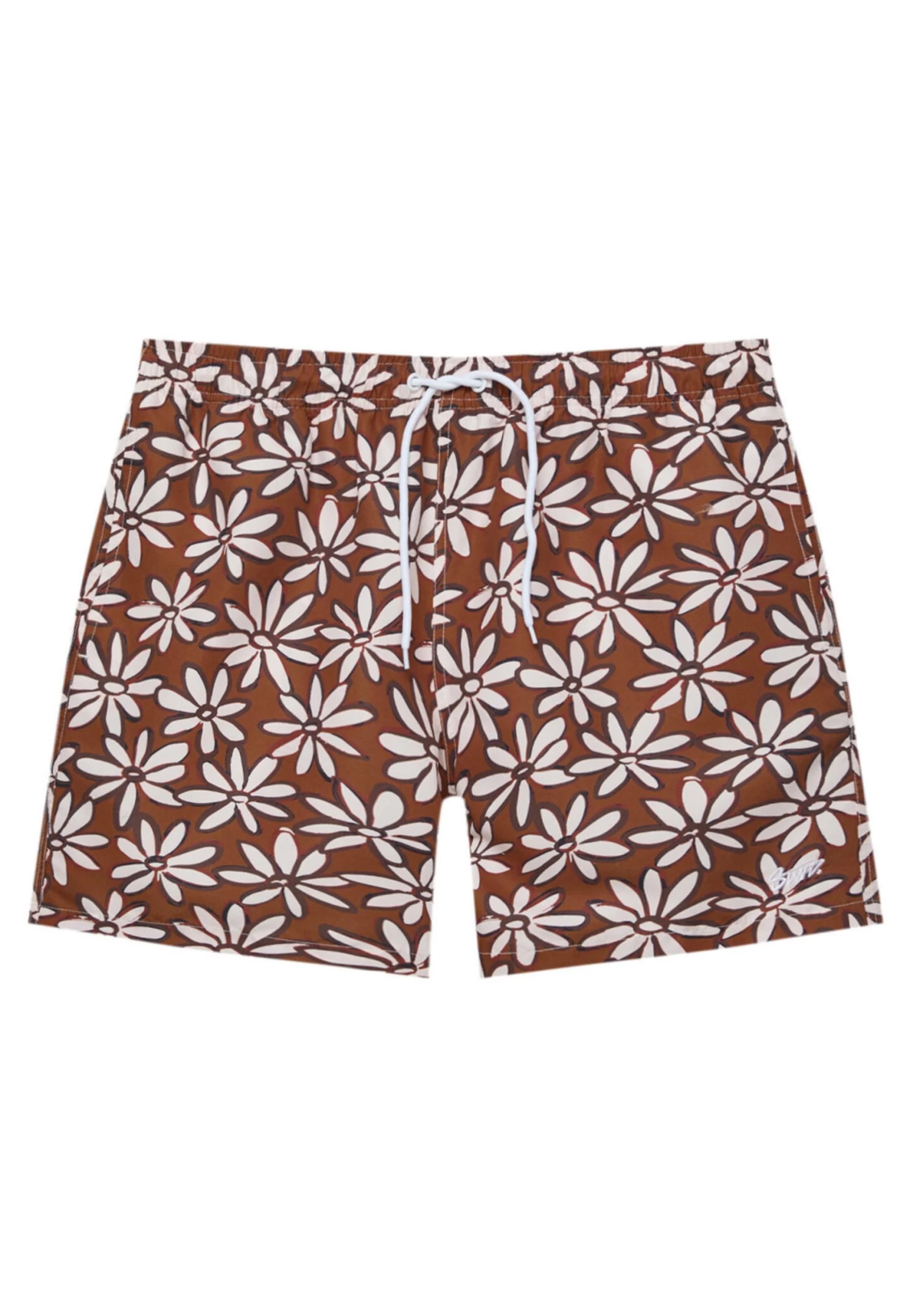 PULL & BEAR Daisy - Zwemshorts - Brown 5 PULL & BEAR Daisy - Zwemshorts - Brown - Afbeelding 5