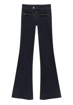 PULL & BEAR Low Waist - Flared Jeans - Mottled Black 17 PULL & BEAR Low Waist - Flared Jeans - Mottled Black -PULL BEAR Winkel e3ff524ae2764b2cbc128ce359c715cf