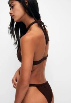 PULL & BEAR Wrap - Bikinitop - Brown -PULL BEAR Winkel e43b928fb75b43a78ef099790f0bb5e3