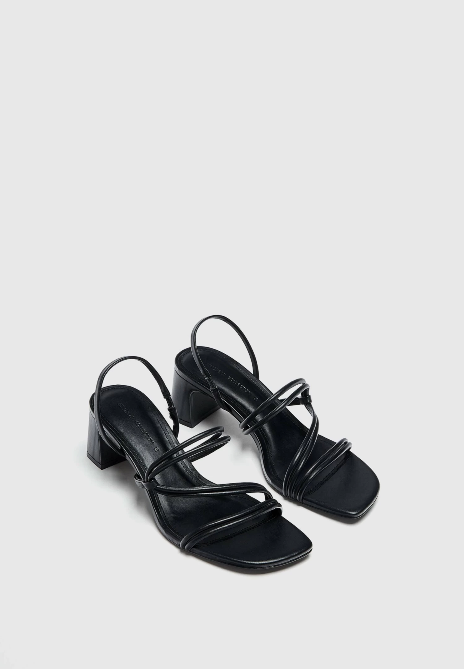 PULL & BEAR Sandalen - Black 3 PULL & BEAR Sandalen - Black - Afbeelding 3